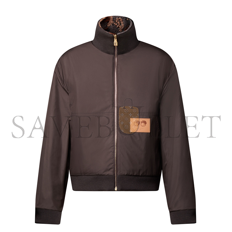 LOUIS VUITTON REVERSIBLE FLEECE BLOUSON 1AIMJP